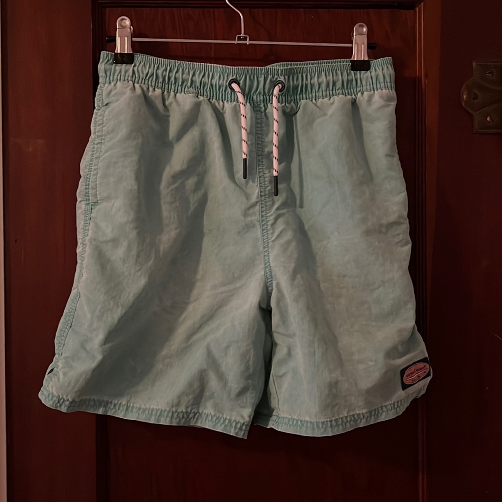 Boys green vineyard vines swimsuit